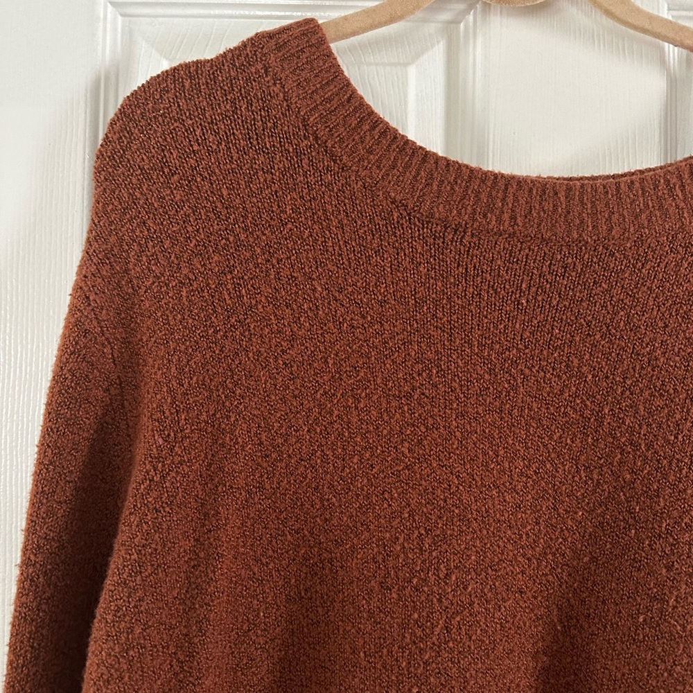 3X Burnt Orange Ava & Viv 3X Sweater